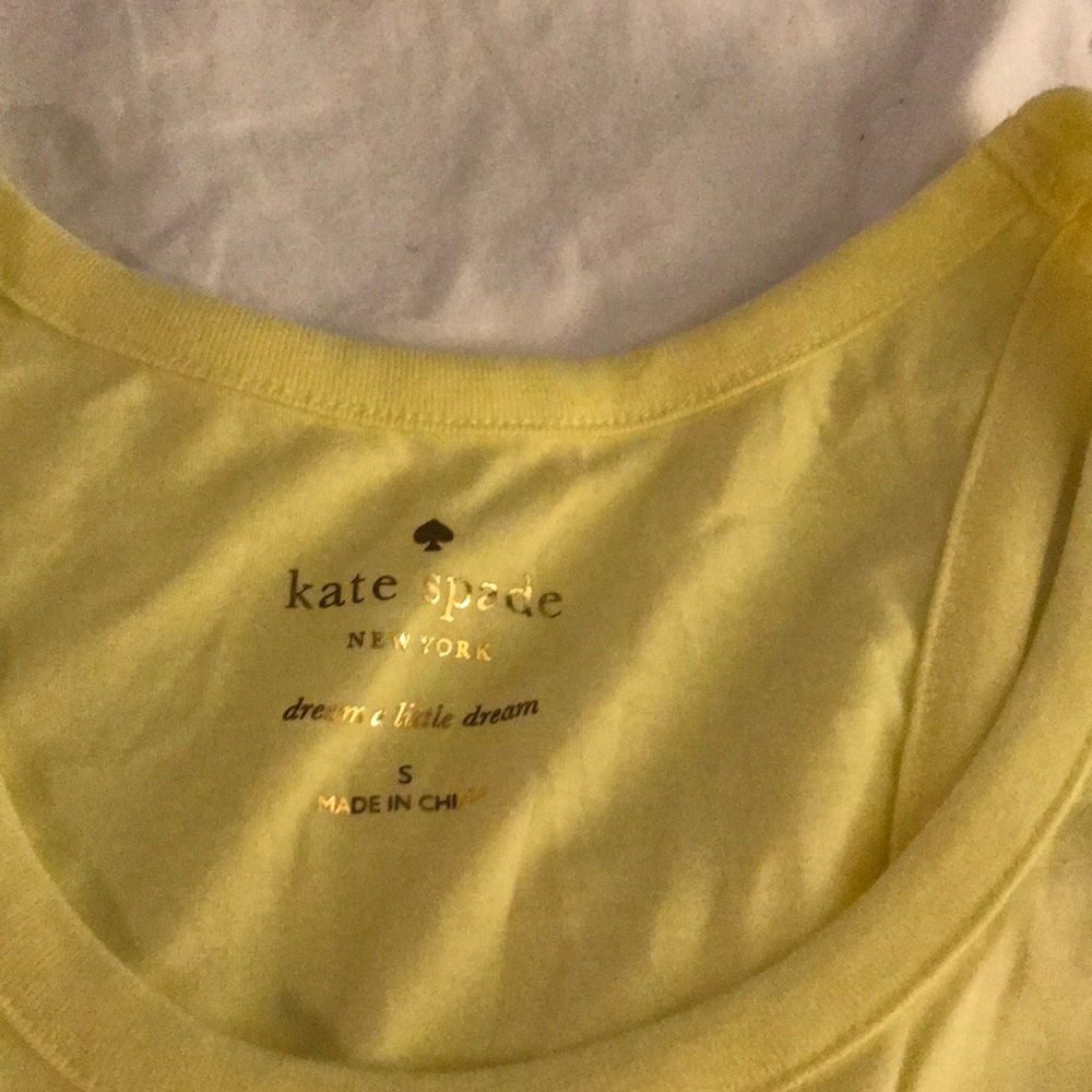 ♠️SOLD Out. ♠️Brand New Kate Spade Pajamas 🍋🍋🍋 - Picture 3 of 6